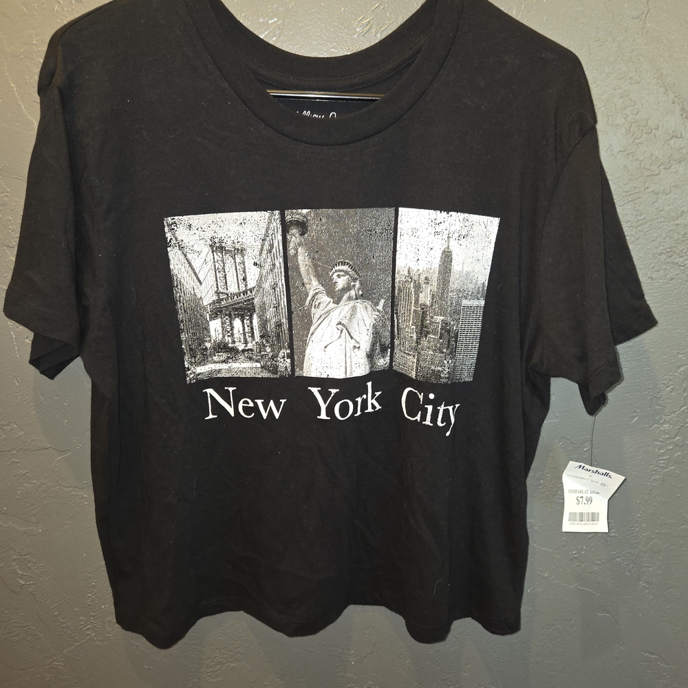 Rebellious One Black Graphic Tee